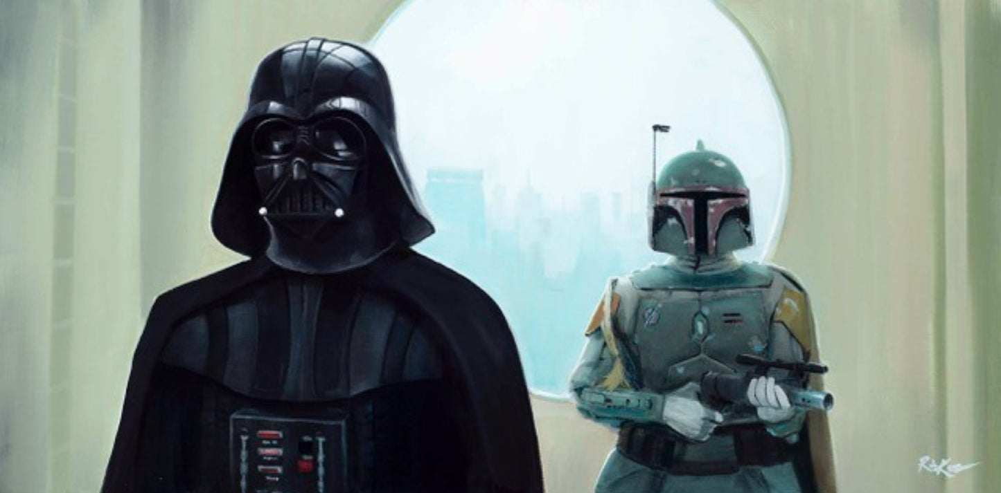 Rob Kaz Star Wars "Unexpected Guest" Limited Edition Canvas Giclee