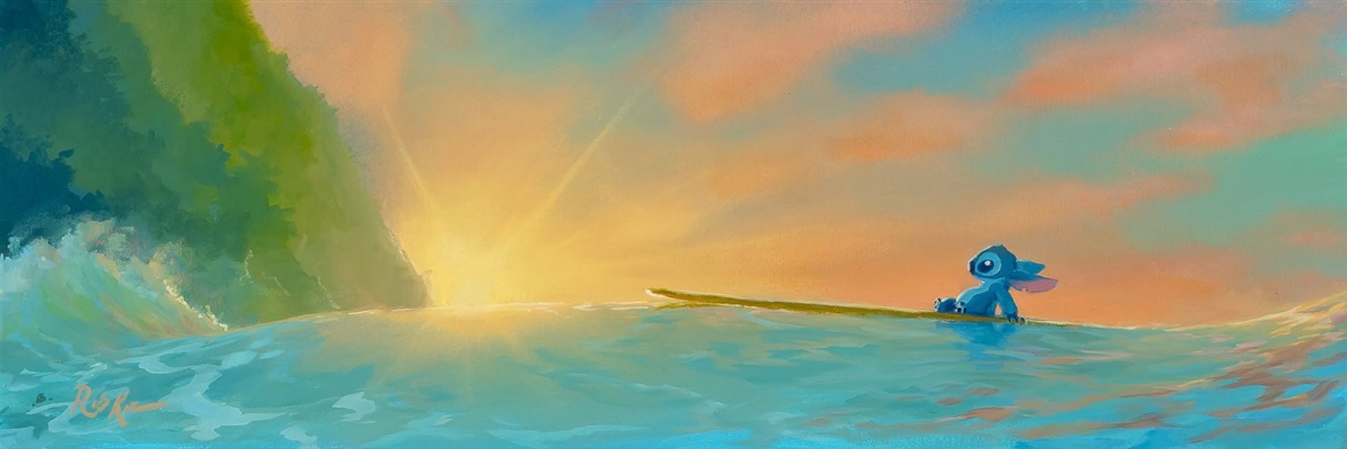 Rob Kaz Disney "The Splendor of His New Home" Limited Edition Canvas Giclee