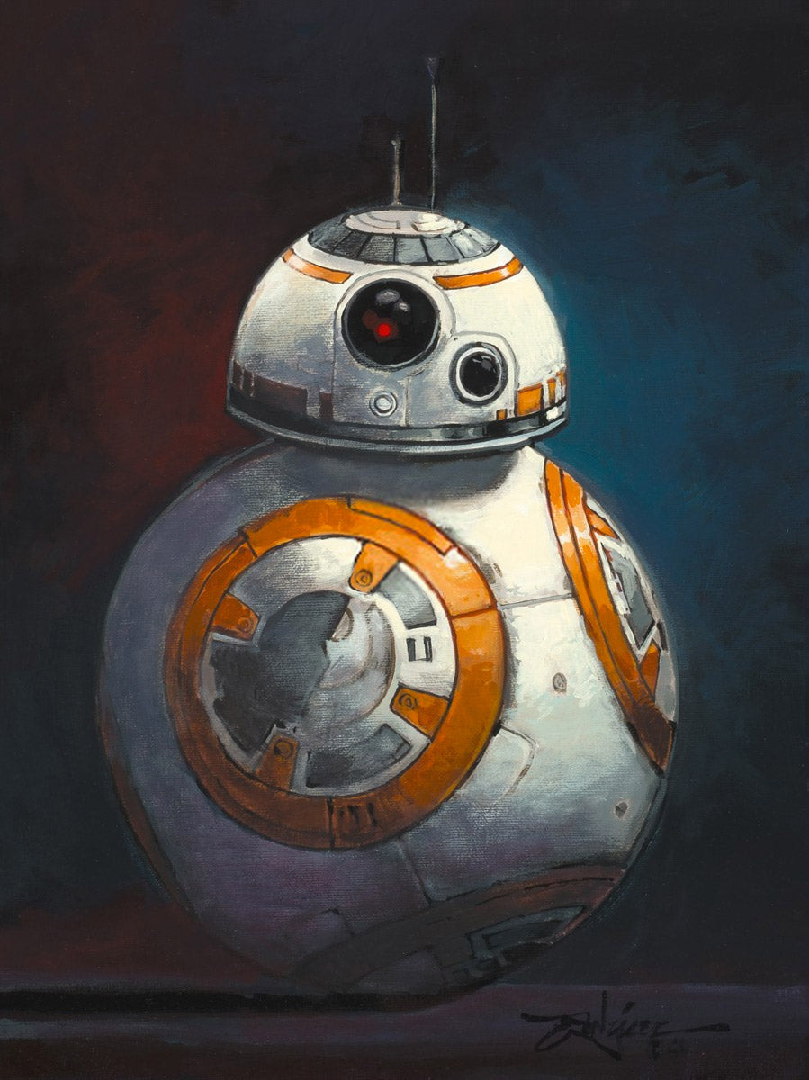 Nadie Duplicación Dibuja una imagen Star Wars "BB-8" by Rodel Gonzalez – Art Center Gallery