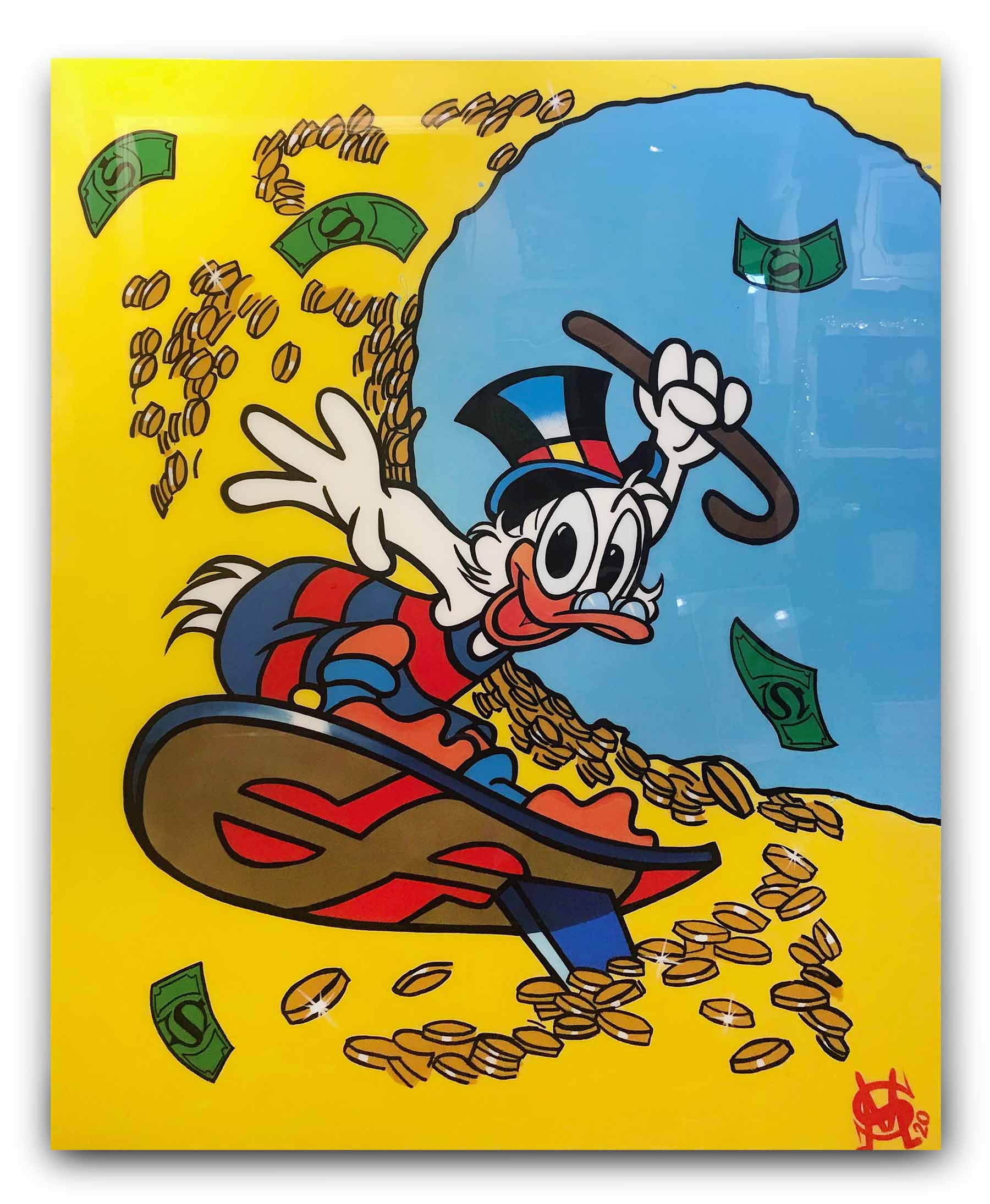 Sinister Monopoly Scrooge McDuck Money Wave Original
