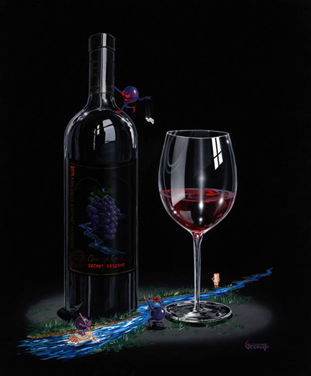 Michael Godard "Secret Reserve" Limited Edition Canvas Giclee
