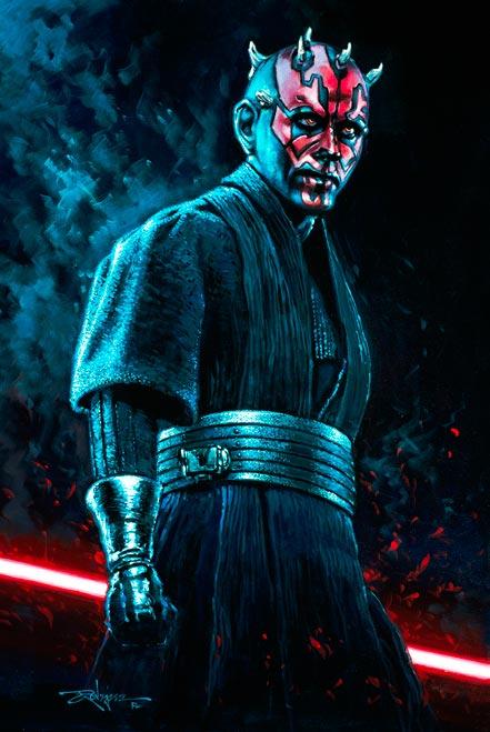 Rodel Gonzalez Star Wars "Sith Lord" Limited Edition Canvas Giclee