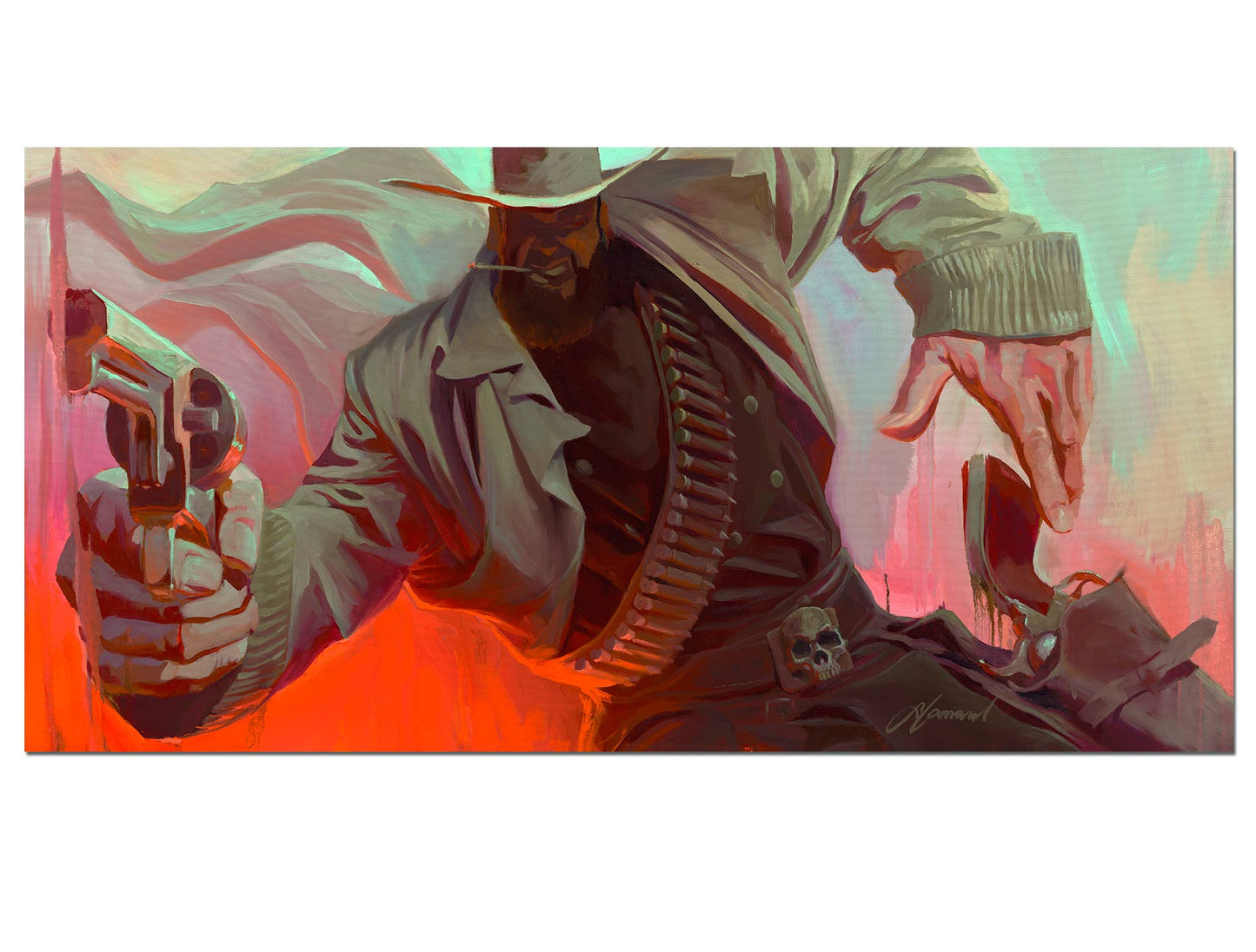 Gabe Leonard "The Show Must Go On" Limited Edition Canvas Giclee