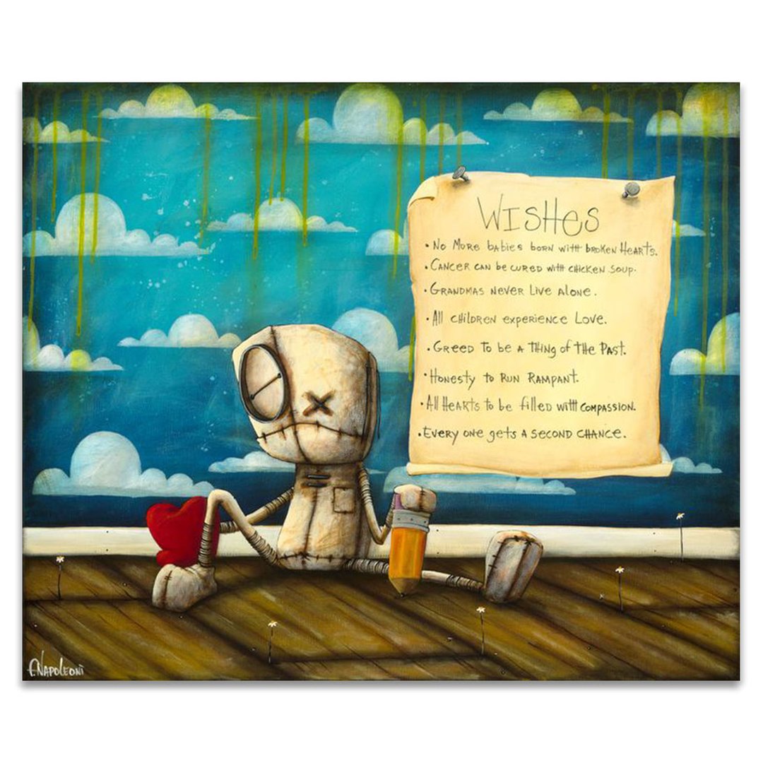 Fabio Napoleoni The Wish List Open Edition Paper Giclee
