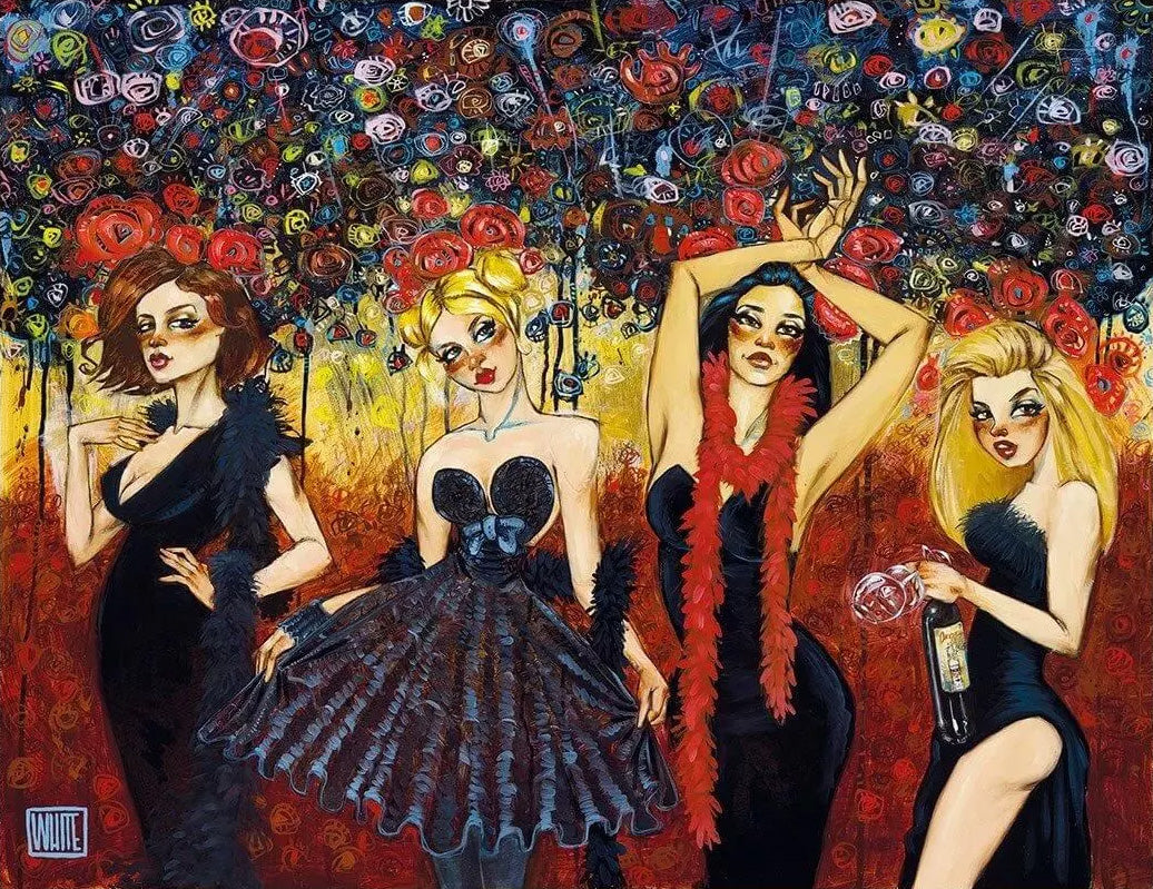 Todd White "The Boa Constrictors" Limited Edition Canvas Giclee