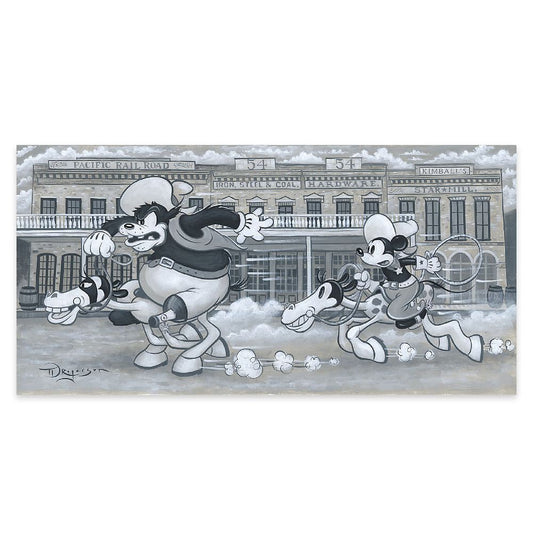 Tim Rogerson Disney "The Big Chase" Limited Edition Canvas Giclee
