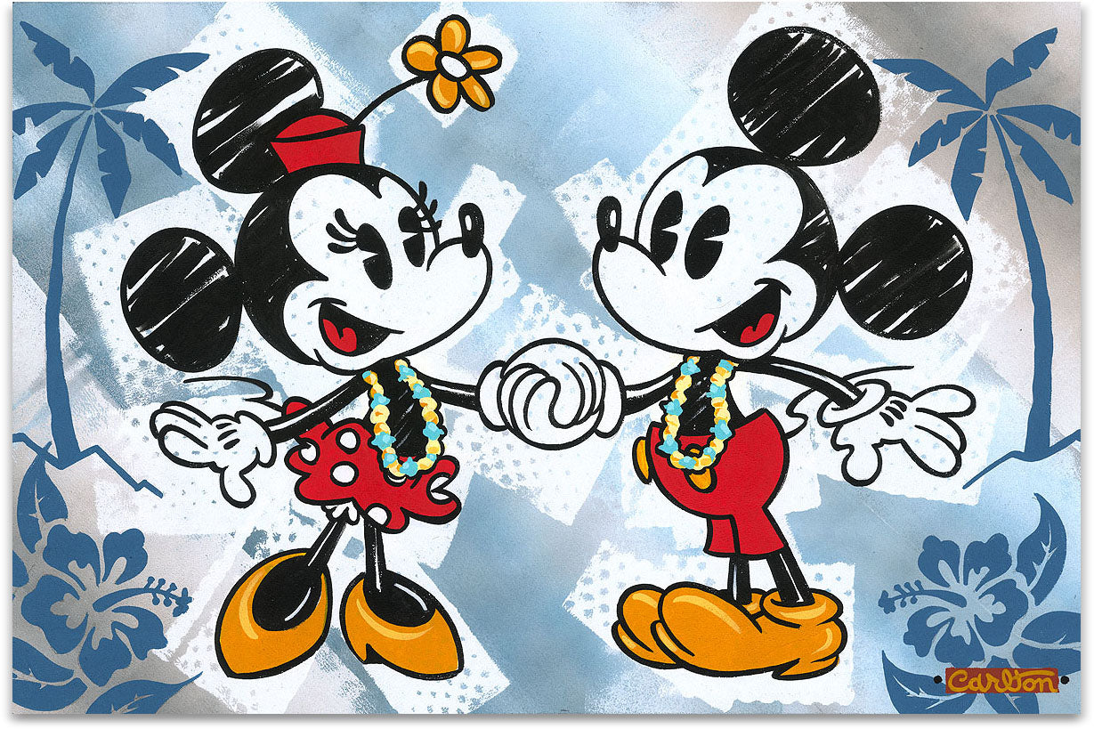 Trevor Carlton Disney "This is Bliss" Limited Edition Canvas Giclee