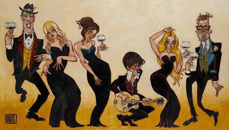 Todd White "Outlaws" Limited Edition Canvas Giclee