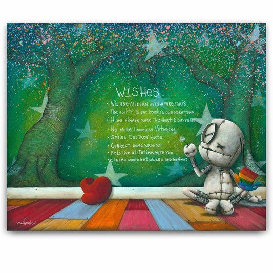 Fabio Napoleoni "Wishes" Limited Edition Paper Giclee