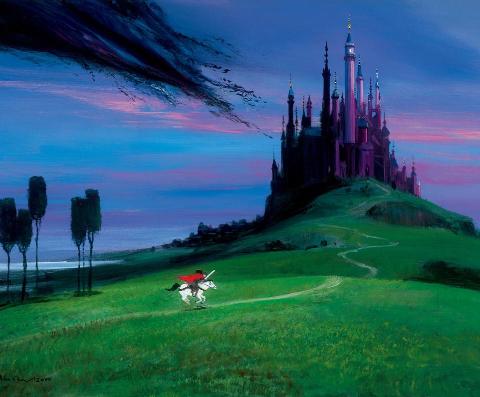Sample of Peter Ellenshaw Artwork