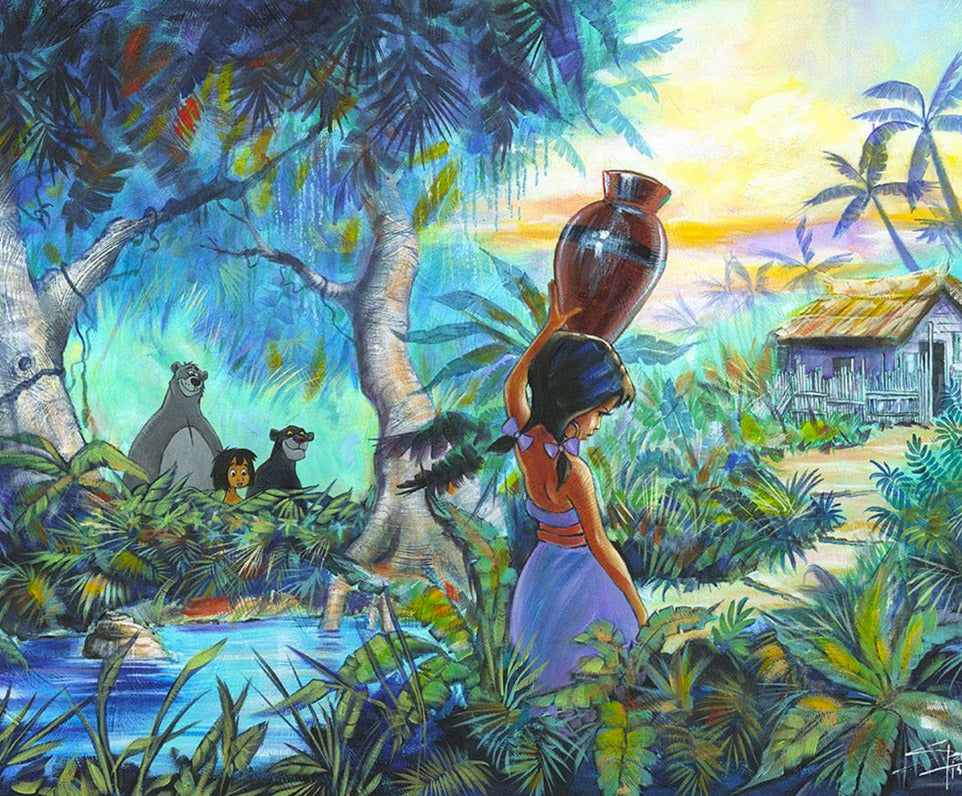 Stephen Fishwick Paints Jungle Book