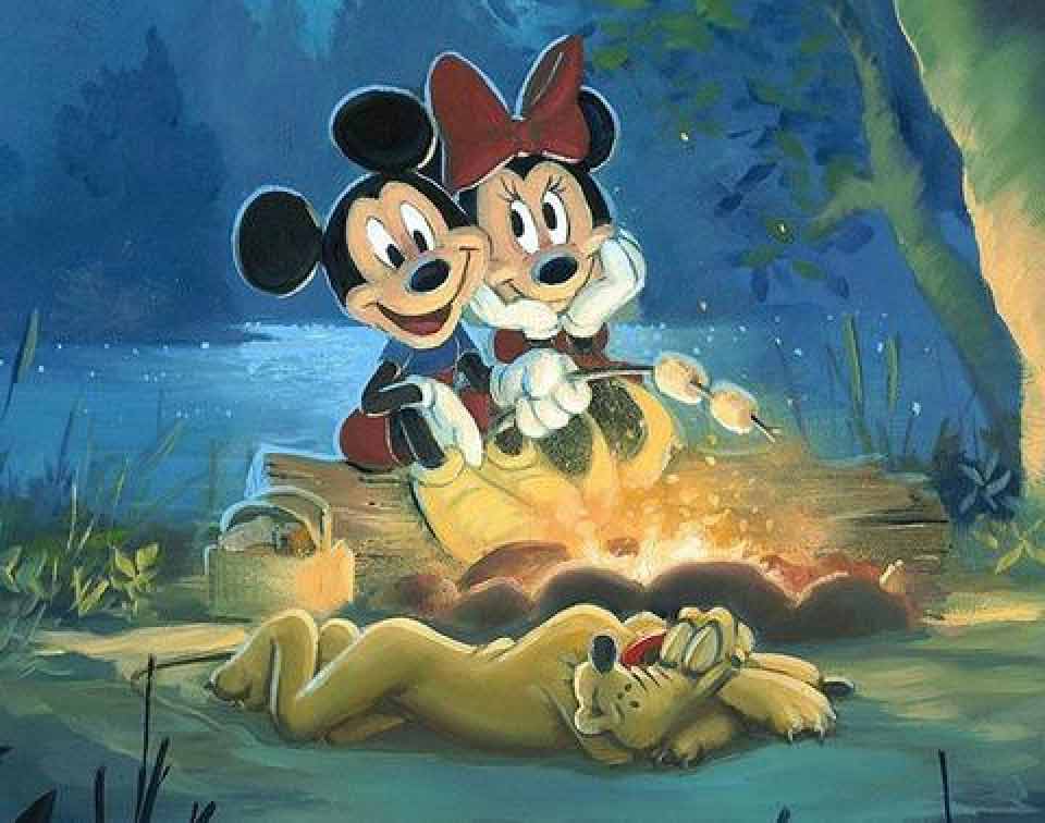 Disney Fine Art Silver Series Collection