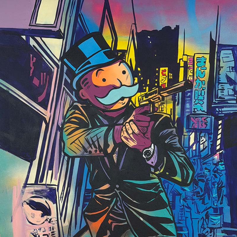 Sinister Monopoly Art