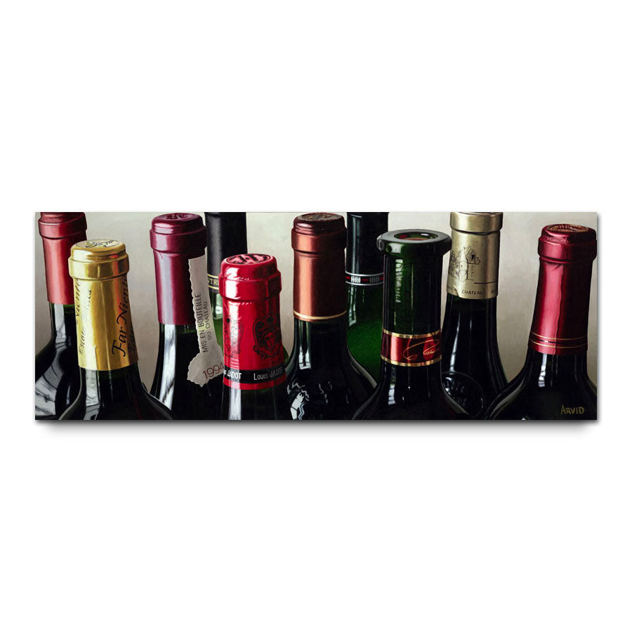 Thomas Arvid 10 Bottle Collection Limited Edition Canvas Giclee
