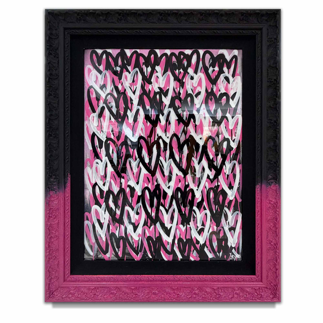 Iryna Miahka "Love in Contrast" Original Canvas