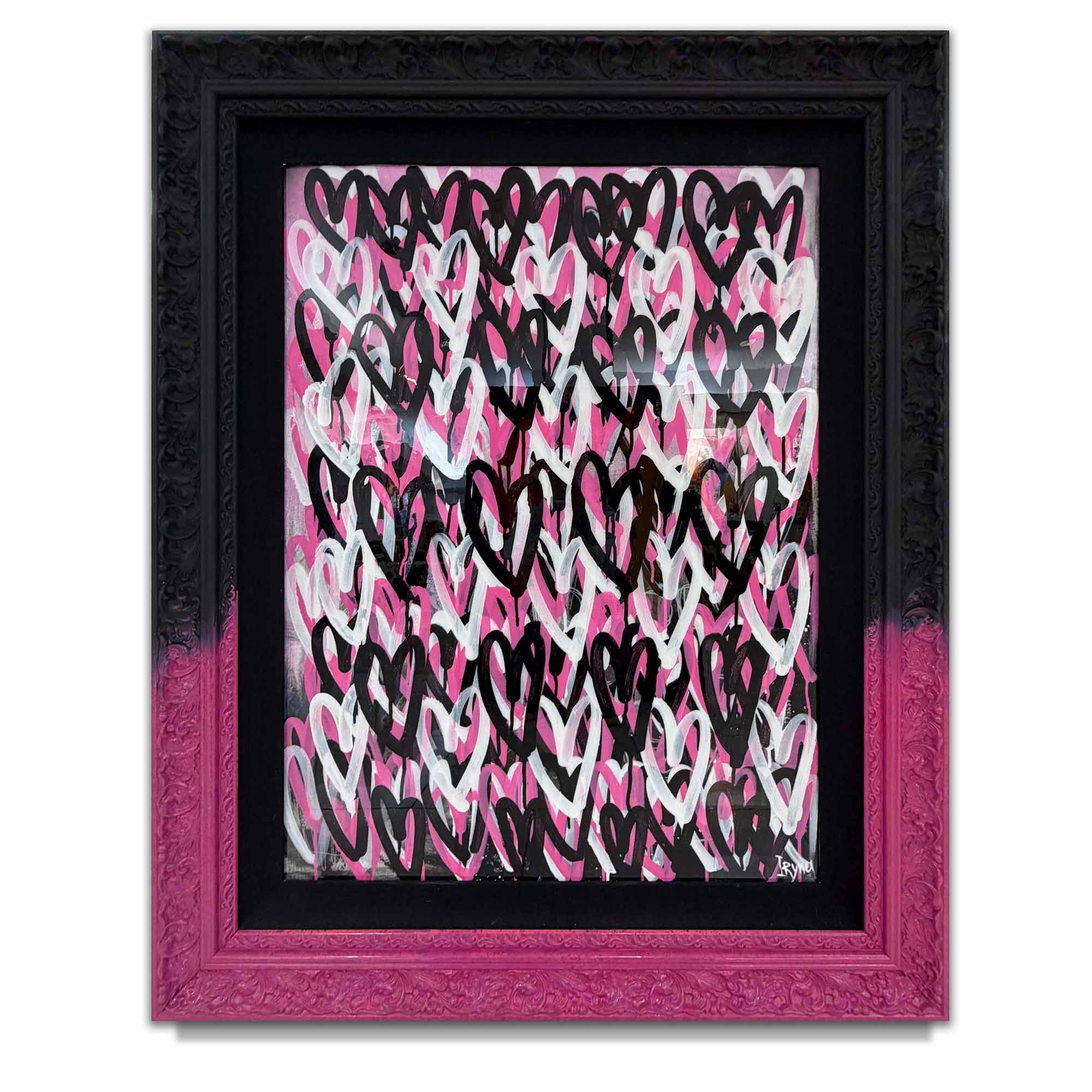 Iryna Miahka "Love in Contrast" Original Canvas