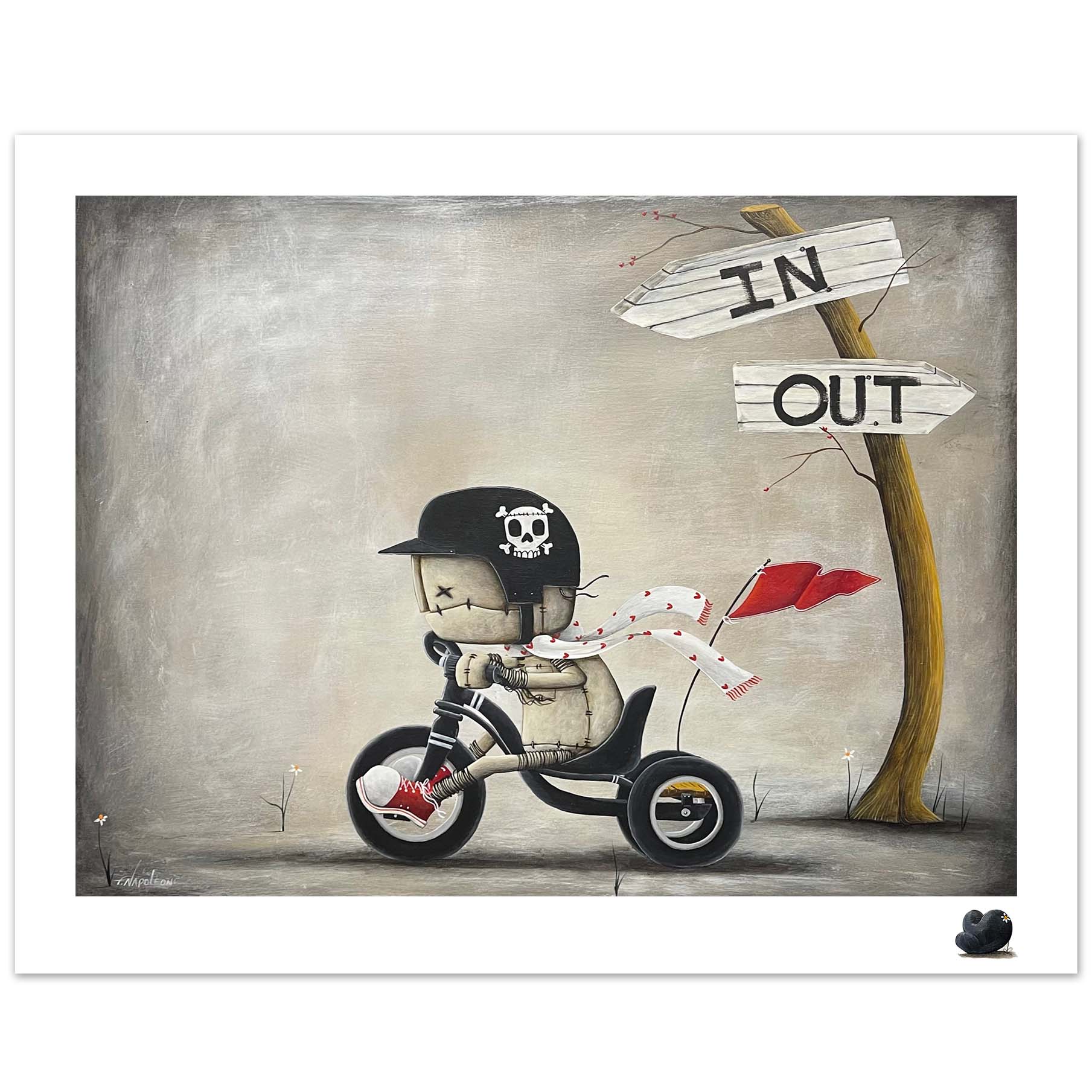 Fabio Napoleoni "Valiant" (Outcast 4) Limited Edition Paper Giclee