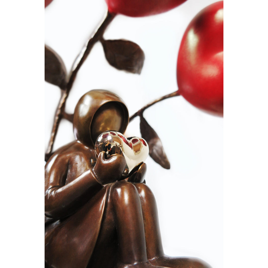 Mackenzie Thorpe "All The Love In The World" Sculpture