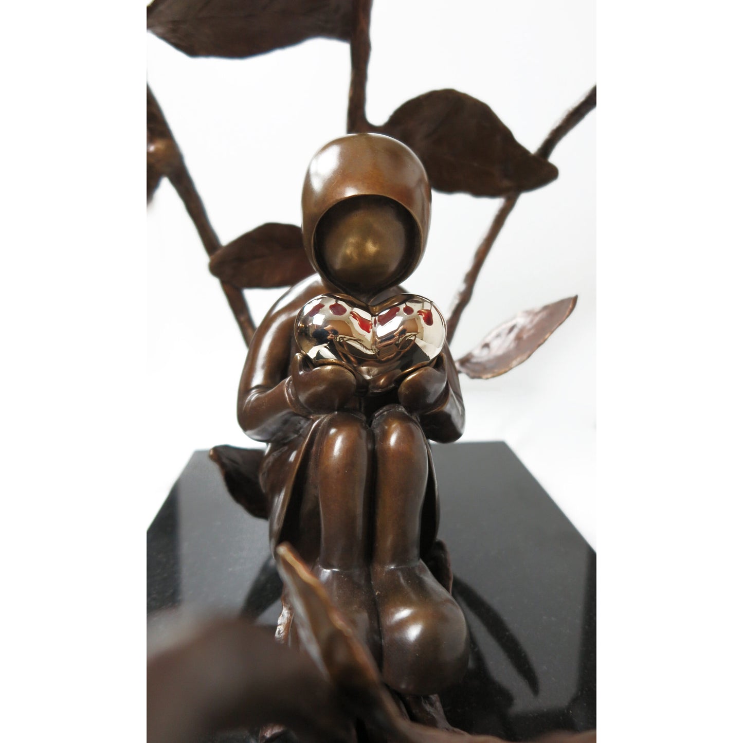 Mackenzie Thorpe "All The Love In The World" Sculpture