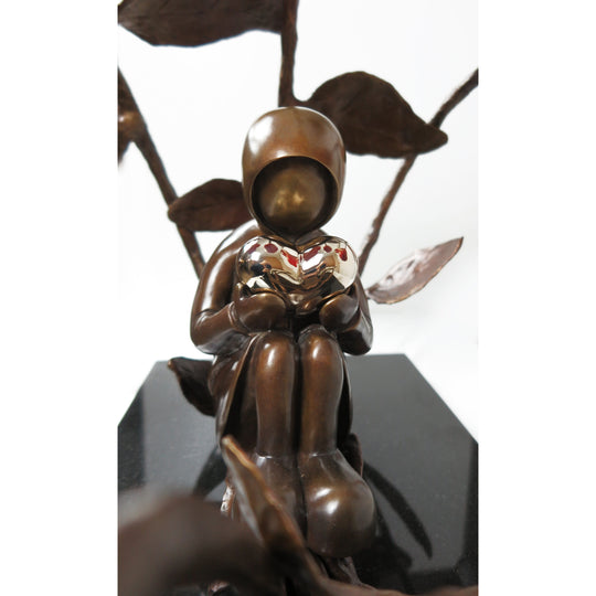 Mackenzie Thorpe "All The Love In The World" Sculpture