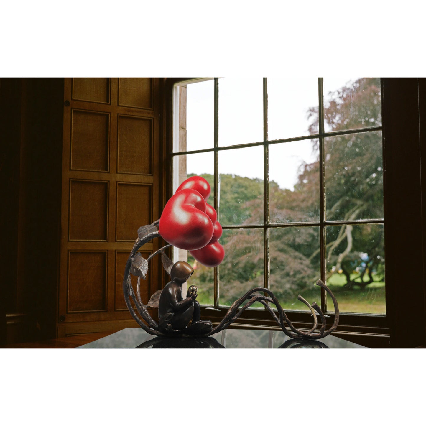 Mackenzie Thorpe "All The Love In The World" Sculpture