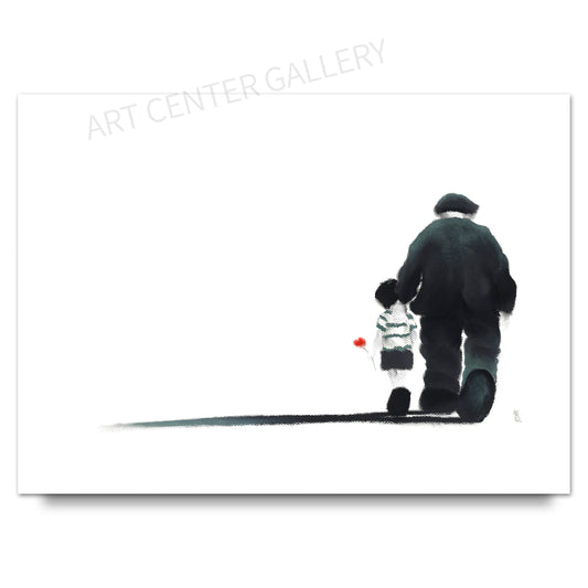 Mackenzie Thorpe "Always Together" Limited Edition Paper Giclee