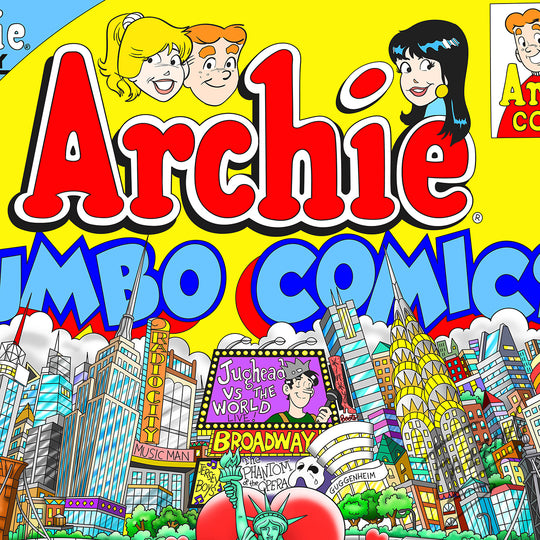 Charles Fazzino Archie Comics 3D Limited Edition Mixed-Media on Paper
