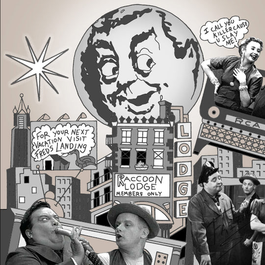 Charles Fazzino Honeymooners 3D Limited Edition Silkscreen on Paper with giclee elements