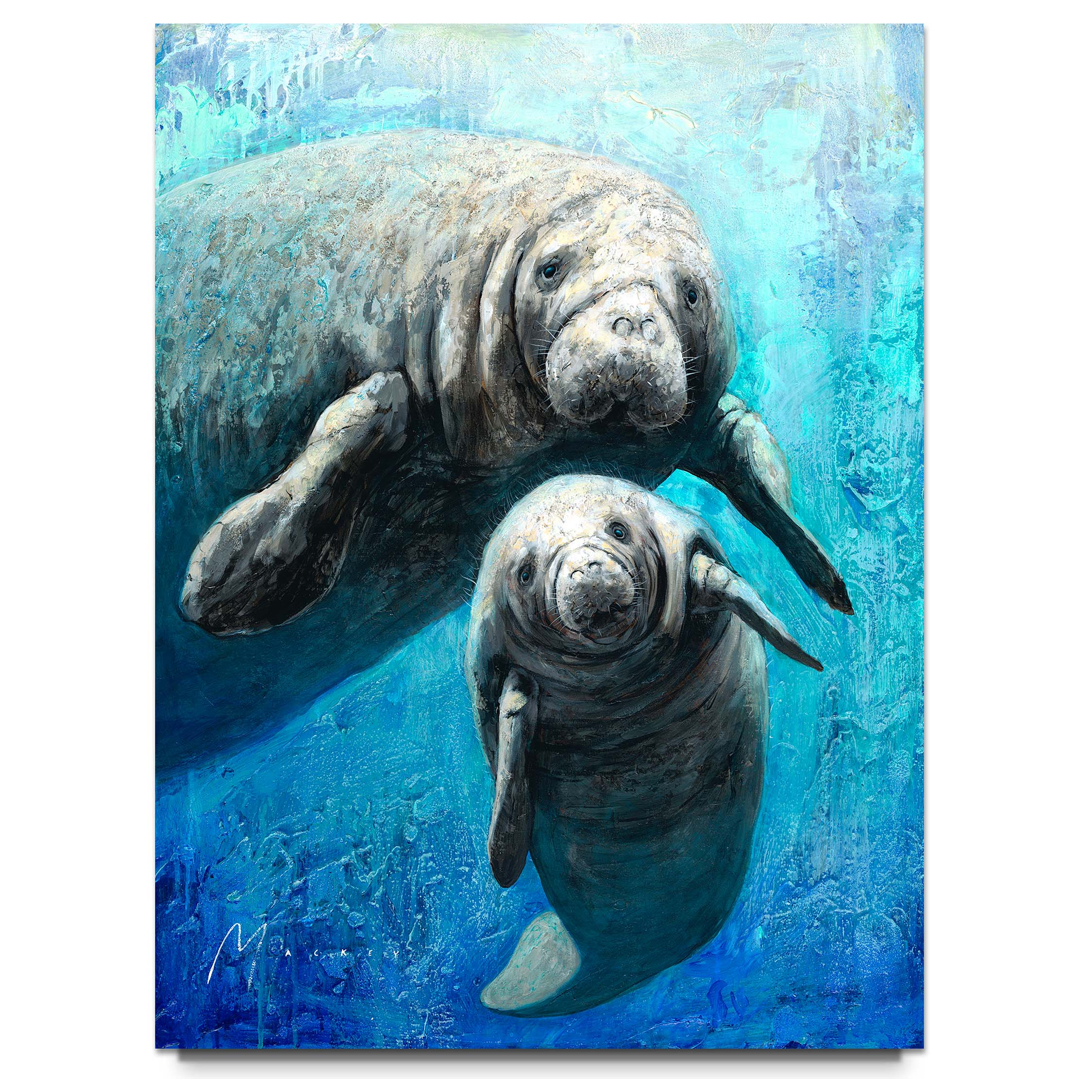 Shawn Mackey Baby Limited Edition Canvas Giclee
