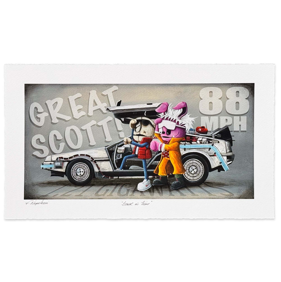 Fabio Napoleoni Back in Time Open Edition Paper Giclee