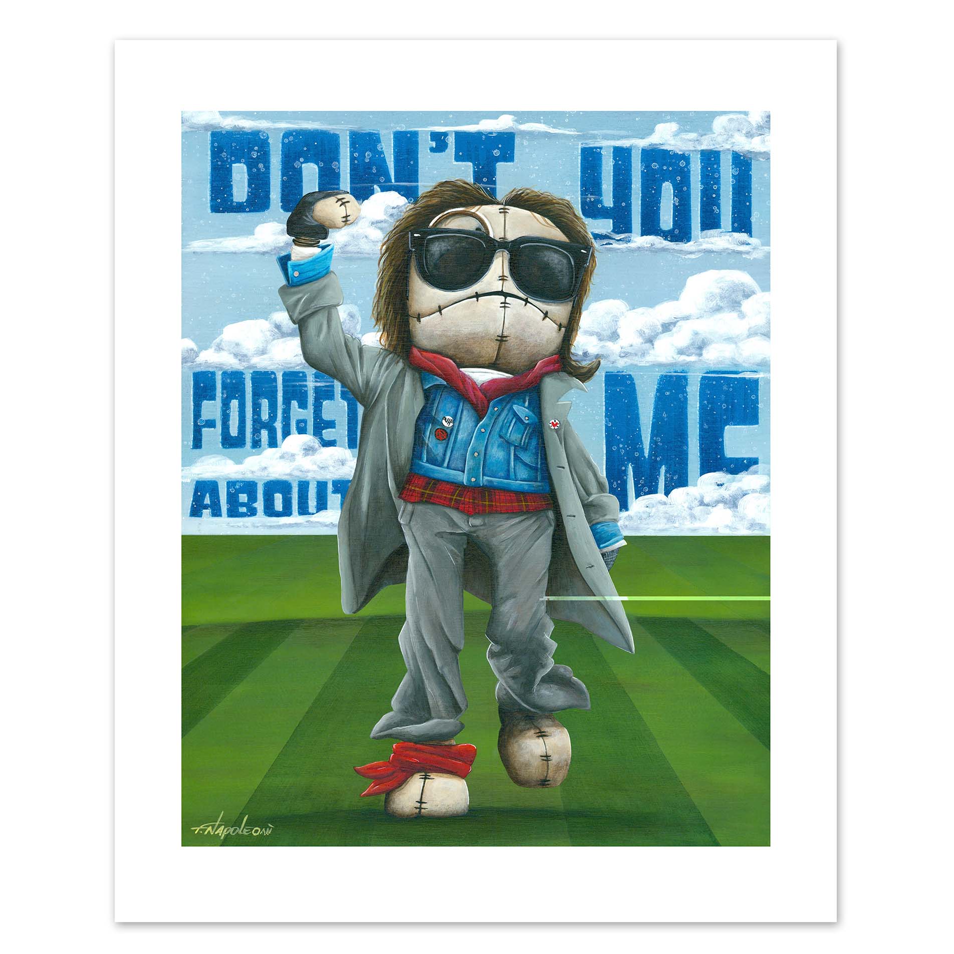 Fabio Napoleoni "Being Bad Feels Good" Open Edition Paper Giclee
