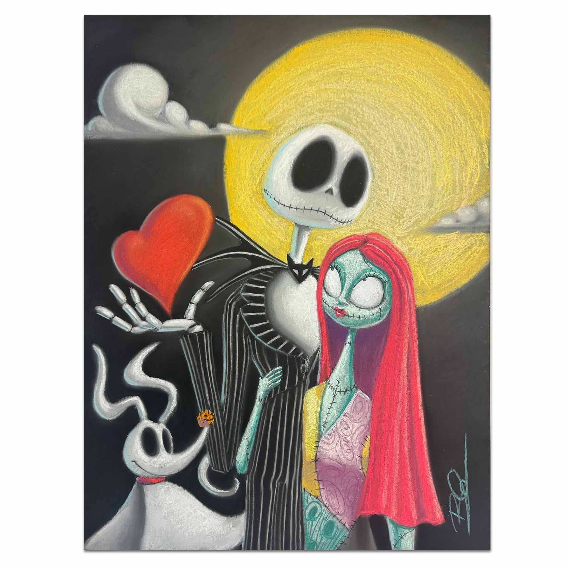 Ben Olson "Love Under Moonlight" Original