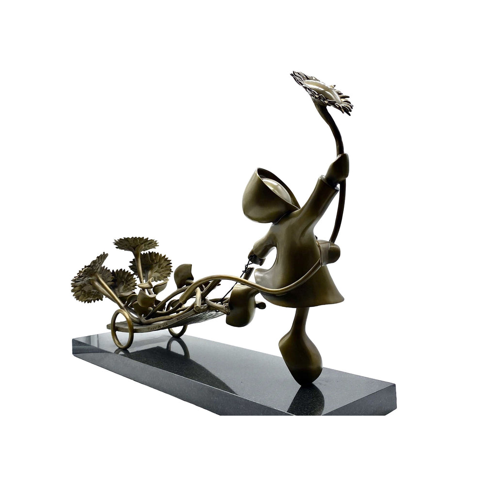 Mackenzie Thorpe "Bringer of Sunshine" Sculpture