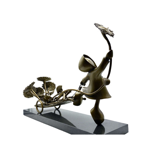 Mackenzie Thorpe "Bringer of Sunshine" Sculpture