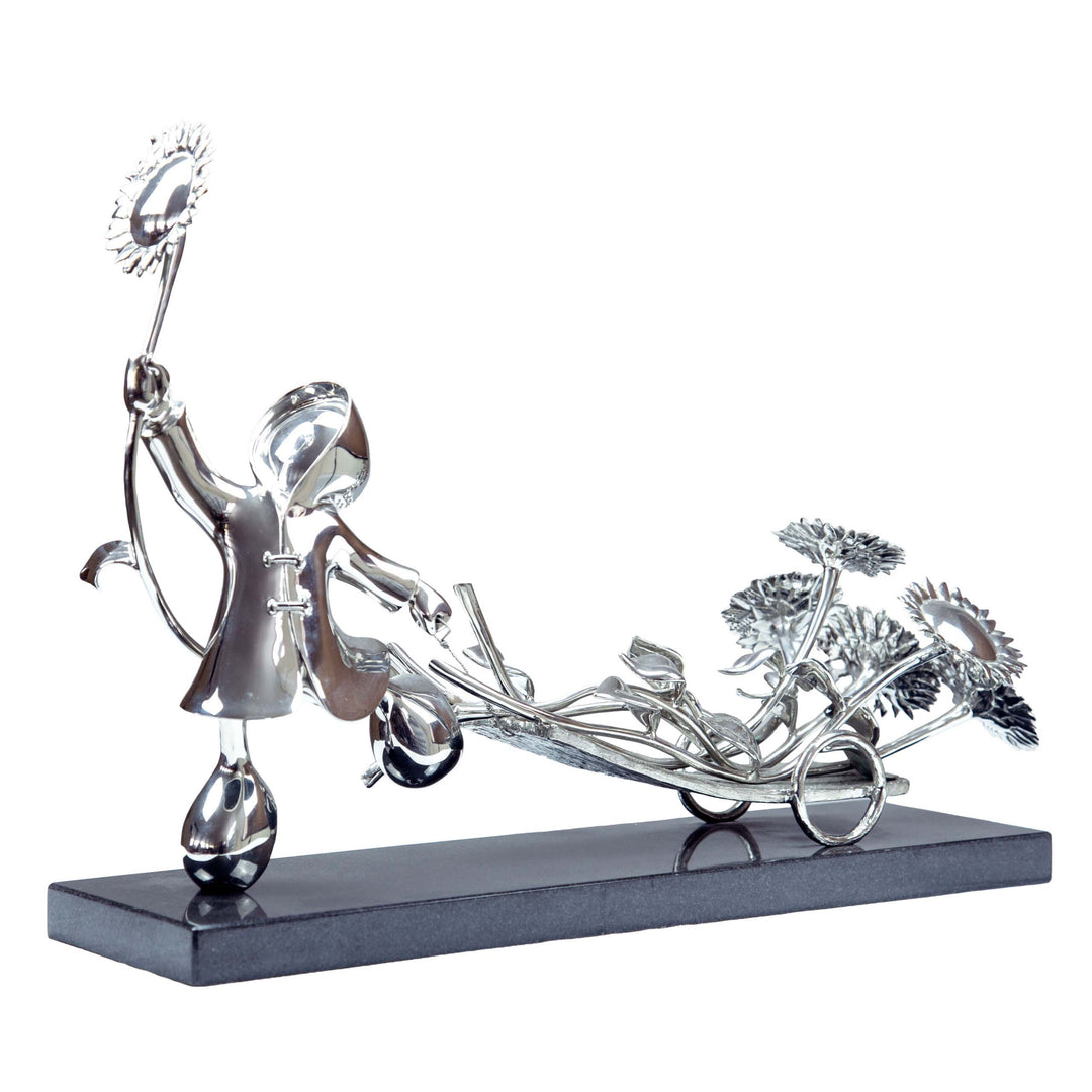 Mackenzie Thorpe "Bringer of Sunshine" Sculpture