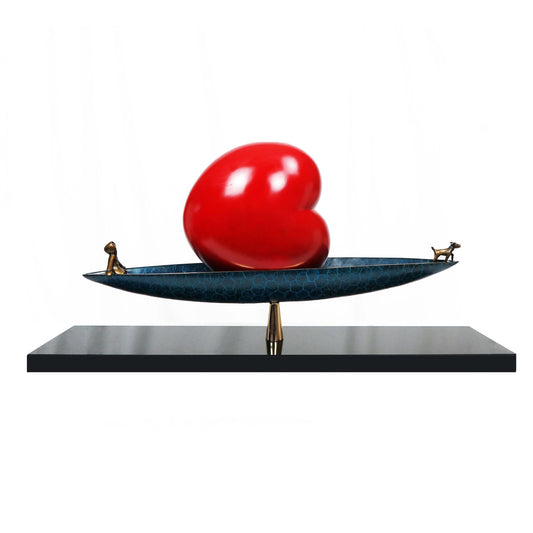 Mackenzie Thorpe "Calm Waters" Sculpture