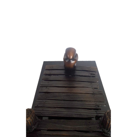 Mackenzie Thorpe "Dock of the Bay" Sculpture