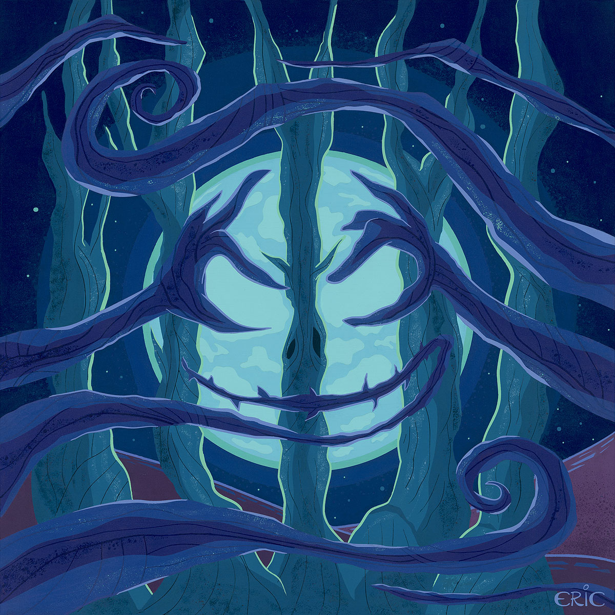 Eric Doggett Disney The Forest Limited Edition Canvas Giclee