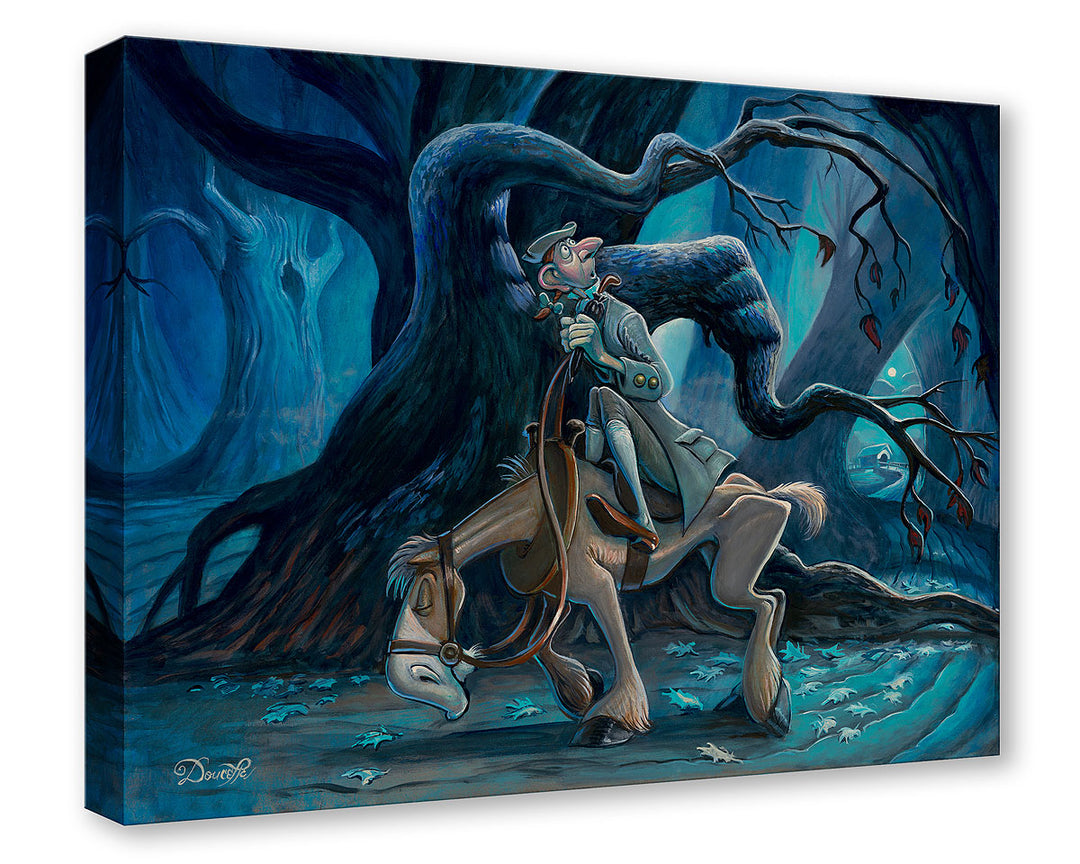 Bob Doucette Disney Ichabod Gets Spooked Limited Edition Canvas Giclee