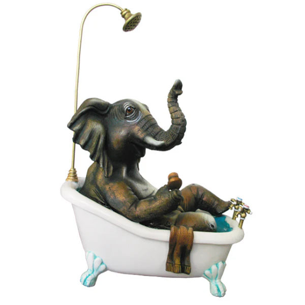 Carlos and Albert "Elephant In Bathtub" Sculpture