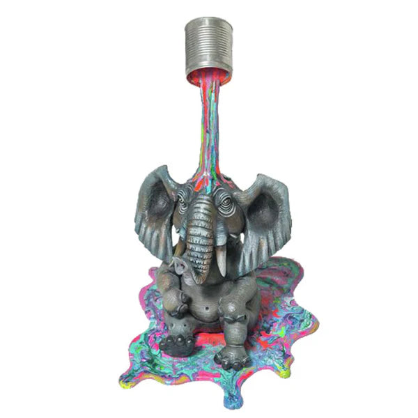 Carlos and Albert "Elephant Paint Spill" Sculpture