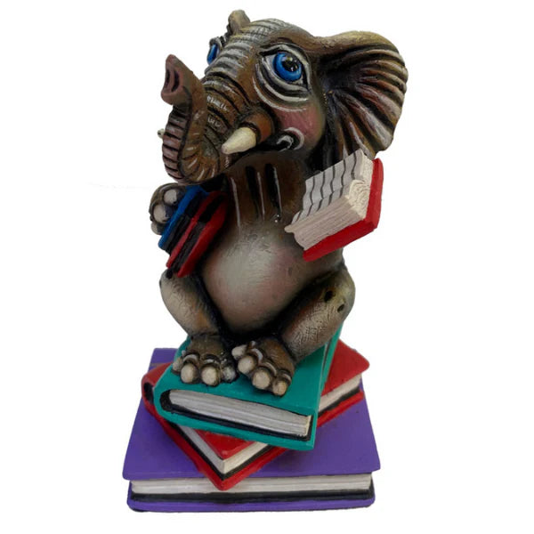 Carlos and Albert "Elephant Book Club" Sculpture