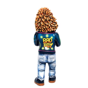 Carlos and Albert "FASHIONISTA - Lion Rockstar - Bad Boy" Sculpture