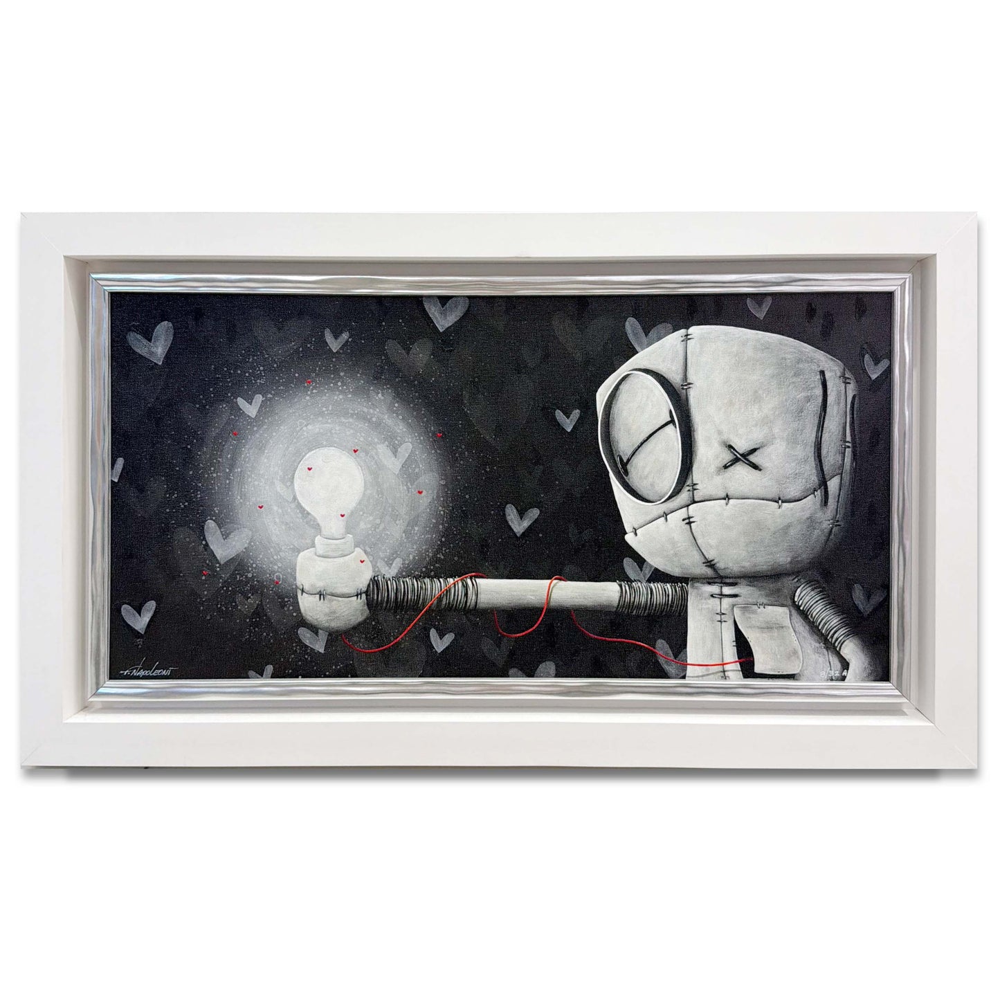 Fabio Napoleoni Framed • "The Smallest Amount Will Always Shine Through" Limited Edition Giclee