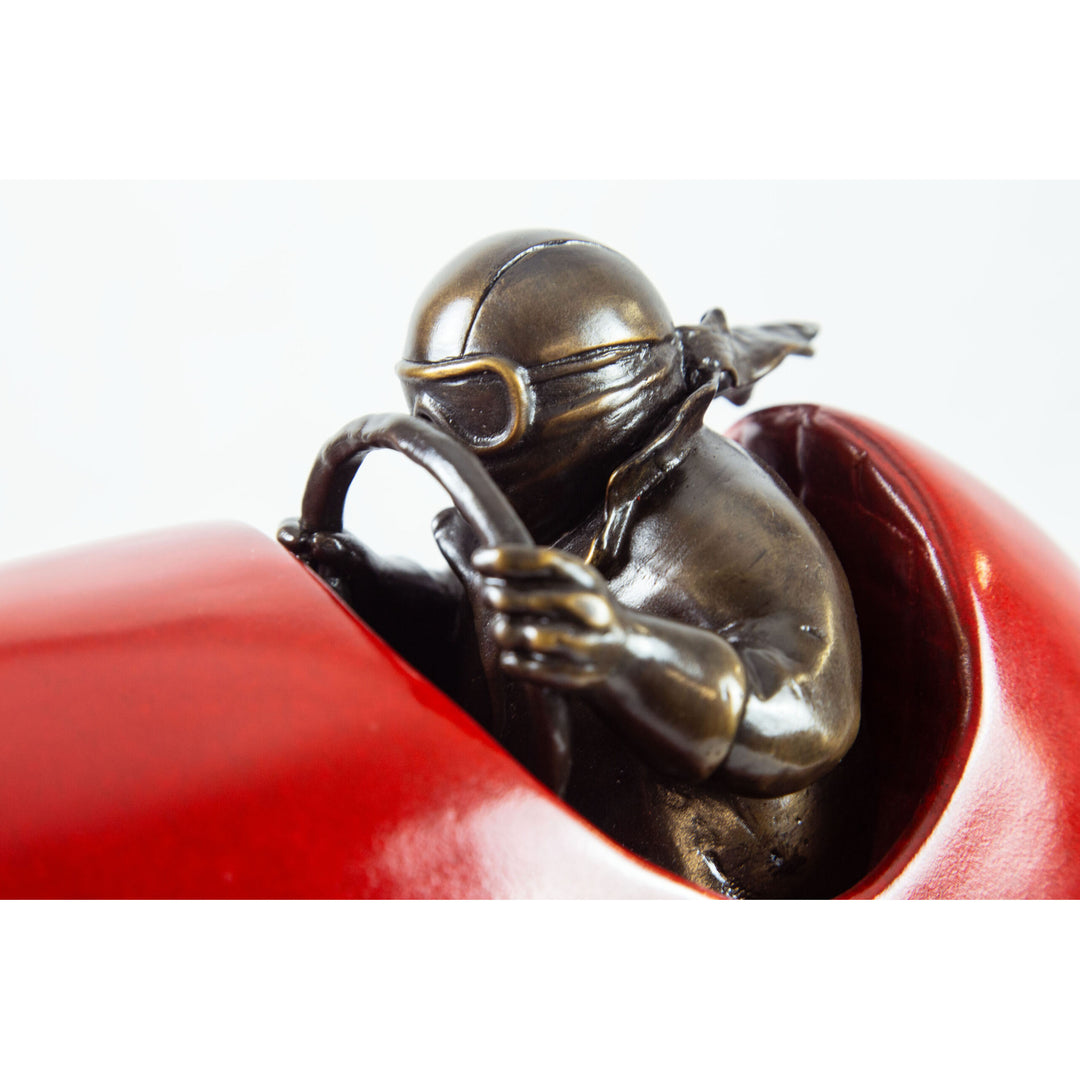 Mackenzie Thorpe "Fastest Car In The World" Sculpture