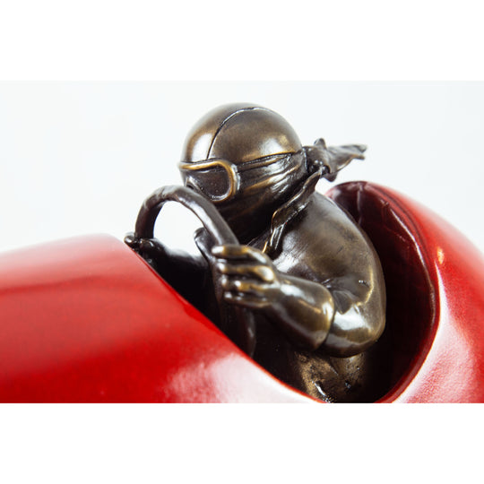 Mackenzie Thorpe "Fastest Car In The World" Sculpture