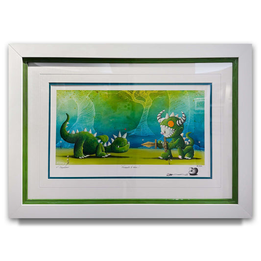 Fabio Napoleoni Framed • "Friends and Foes" Limited Edition