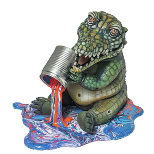 Carlos and Albert "Gator Paint Spill" Sculpture
