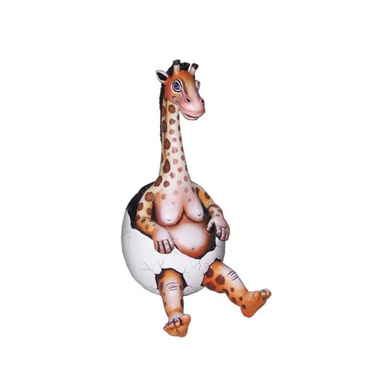 Carlos and Albert "Giraffe Mini Egg" Sculpture