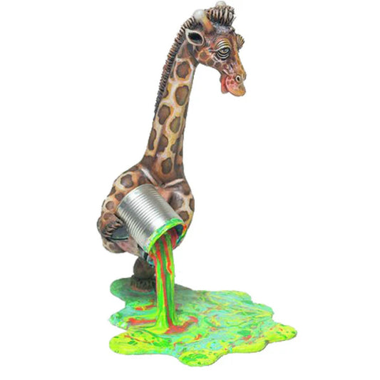 Carlos and Albert "Giraffe Paint Spill" Sculpture